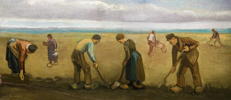 감자 심는 농부들 - Vincent van Gogh