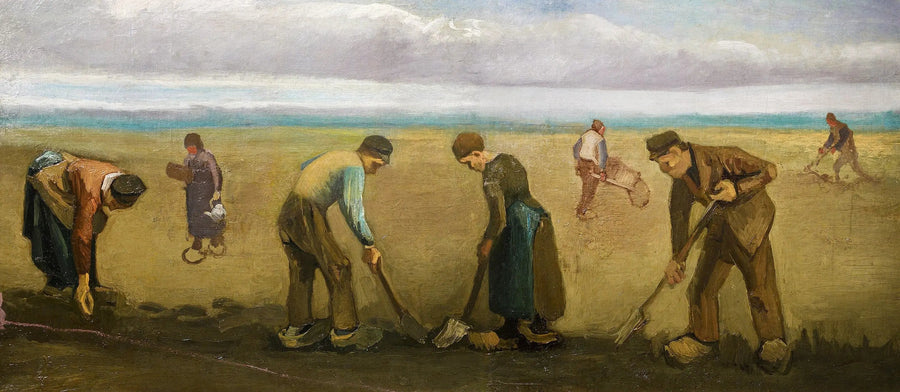 감자 심는 농부들 - Vincent van Gogh