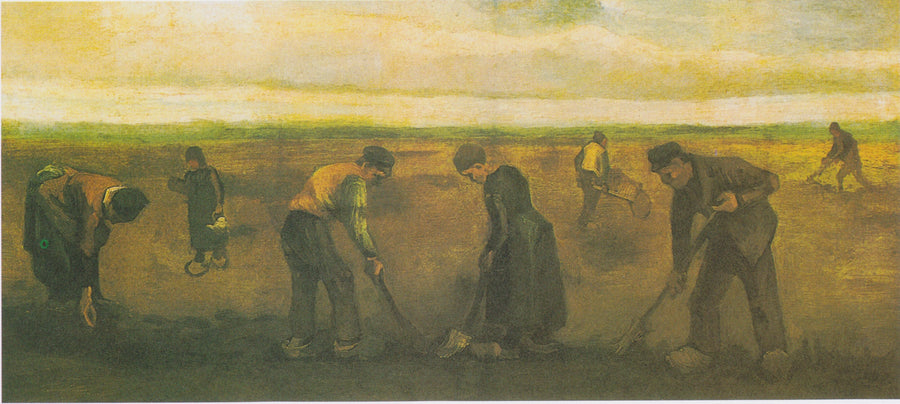 감자 심는 농부들 - Vincent van Gogh