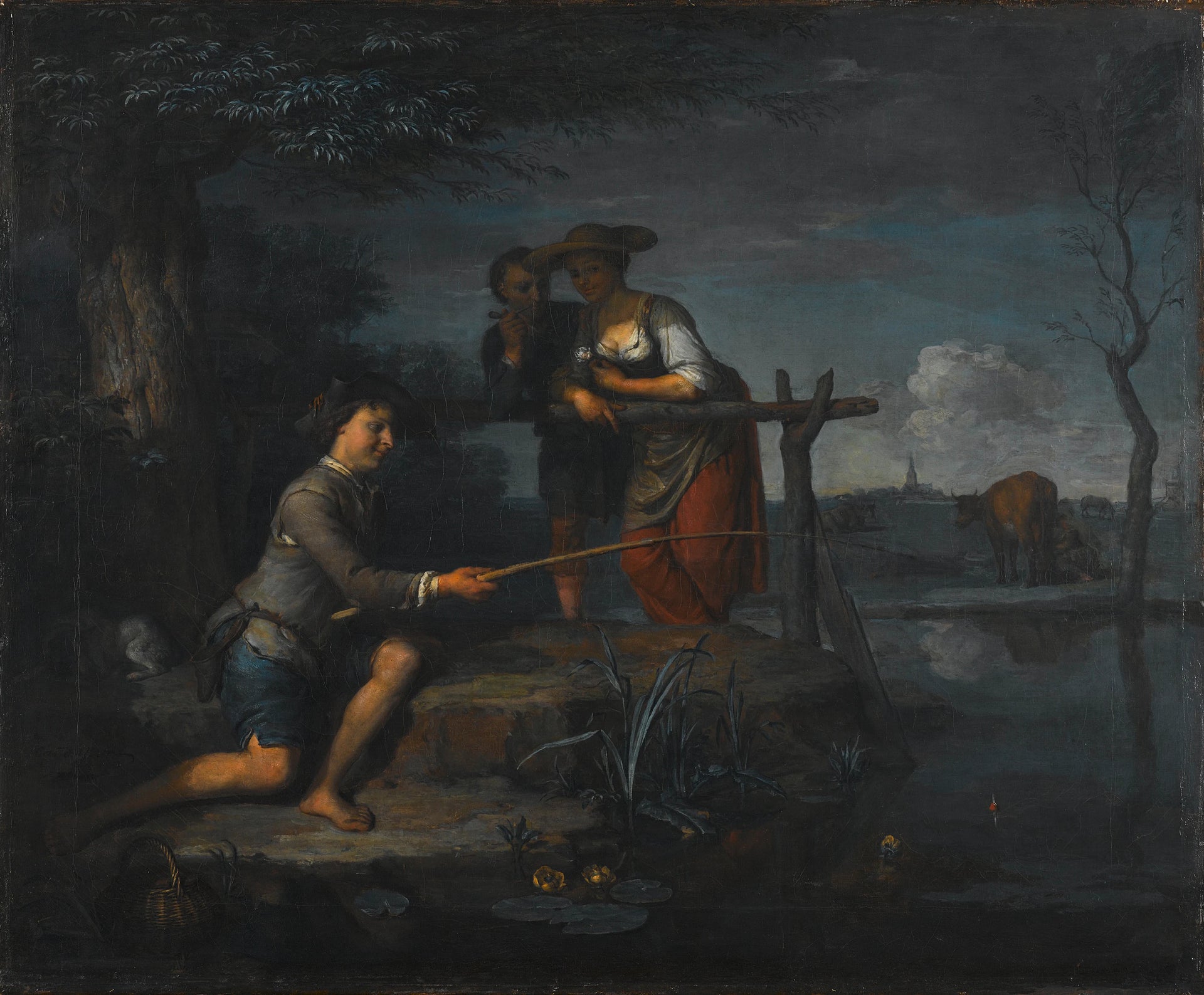 Le pêcheur - Carel de Moor