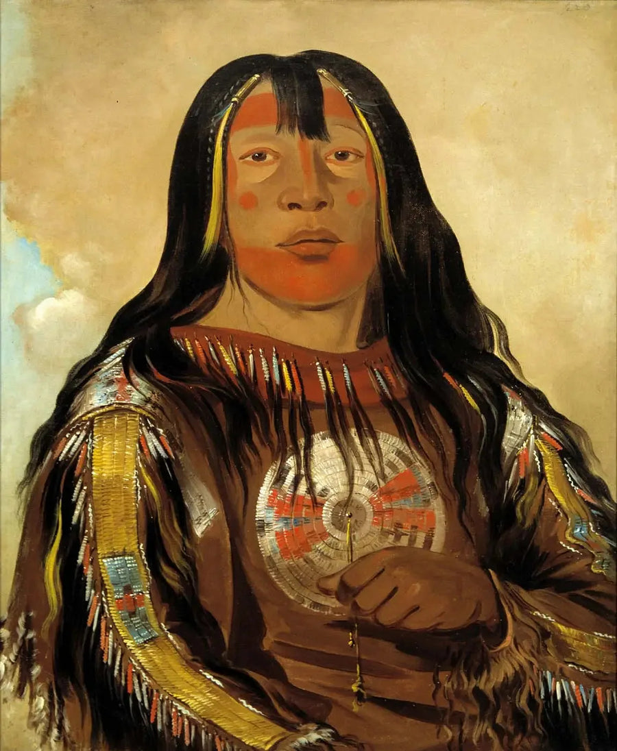 펠토페키스, 에글 해안, 피에간 주방장 - 조지 캐틀린

Source:
Peh-tó-pe-kiss, Côtes d'Aigle, un chef Piegan - George Catlin