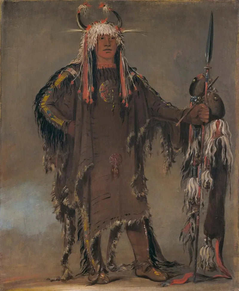 펠토페키스, 에글 해안, 피건 추장 - 조지 캐틀린

Source:
Peh-tó-pe-kiss, Côtes d'Aigle, un chef Piegan - George Catlin