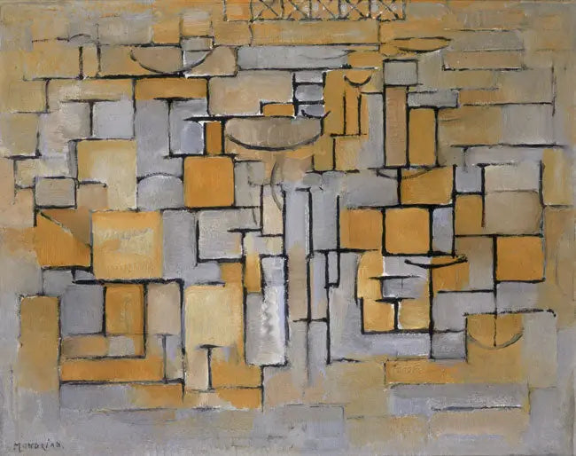 그림 번호 II - 피에트 몬드리안