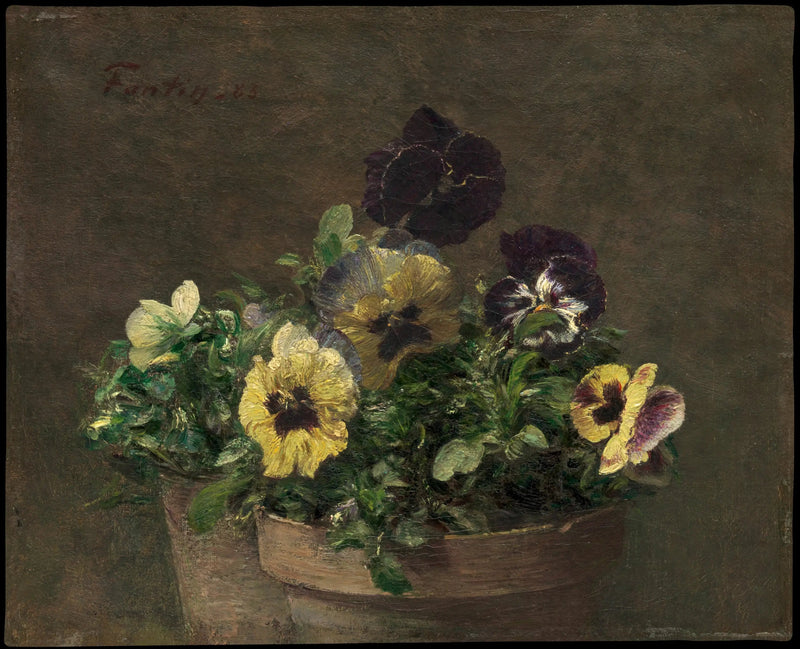 화분에 담긴 사색 - 앙리 판탱-라투르

Source:
Pensées en pot - Henri Fantin-Latour