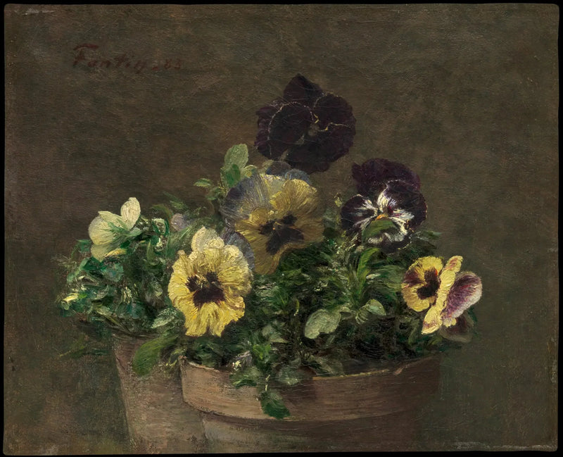 화분에 담긴 사색 - 앙리 판탱-라투르

Source:
Pensées en pot - Henri Fantin-Latour