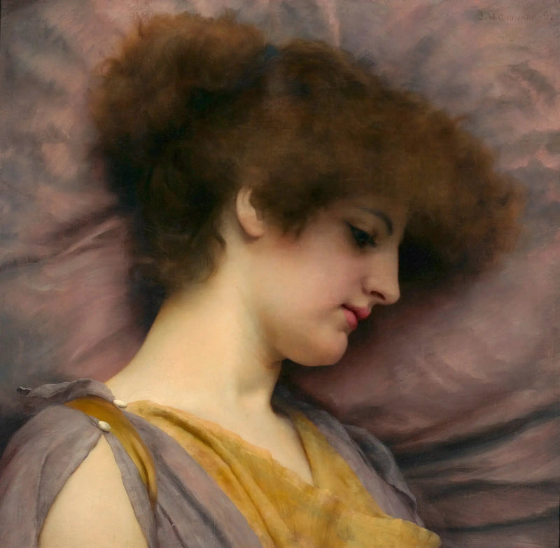 먼 생각들 (Rose Pettigrew) - John William Godward
