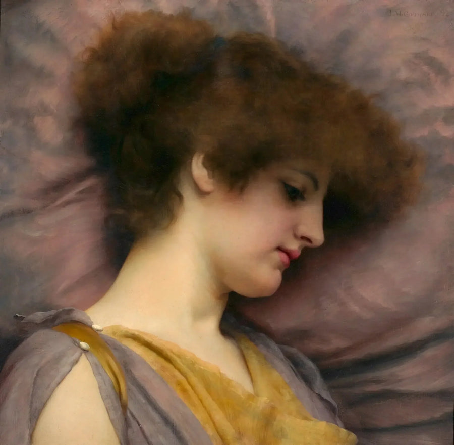 먼 생각들 (Rose Pettigrew) - John William Godward