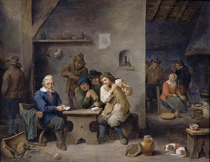 선술집에서 노는 인물들 - 데이비드 테니에르 더 쥬네

Source:
Personnages jouant dans une taverne - David Teniers le Jeune