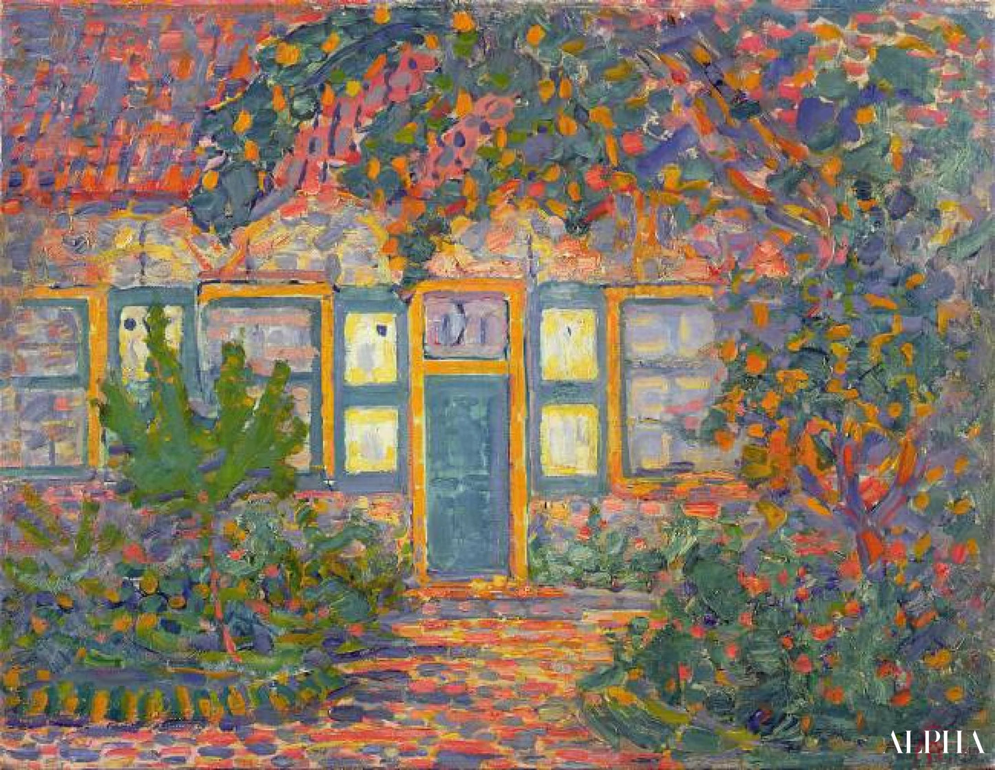 작은 햇살 가득한 집 - Mondrian - 고급 그림 및 회화 복제본