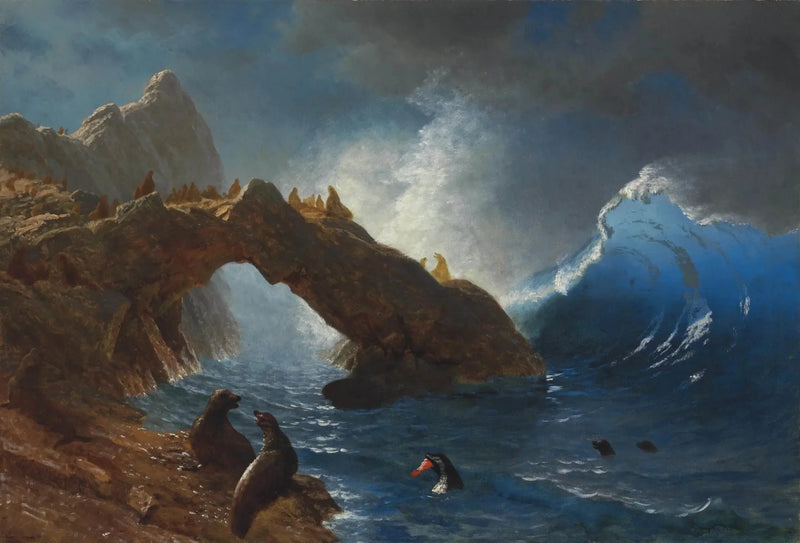 바위 위의 바다사자들 - 알버트 비어슈타트

Source:
Phoques sur les rochers - Albert Bierstadt