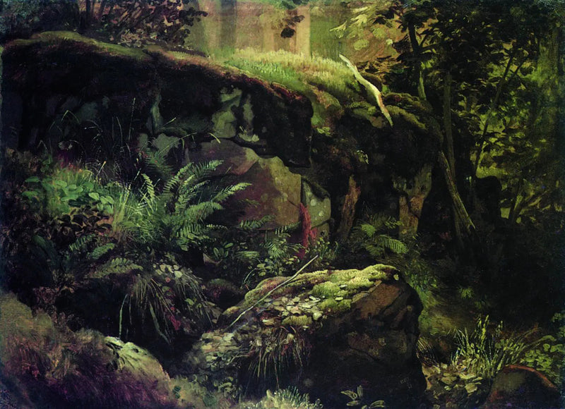 숲속의 돌들. 발람 - 이반 치치킨

Source:
Pierres dans la forêt. Valaam - Ivan Chichkine
