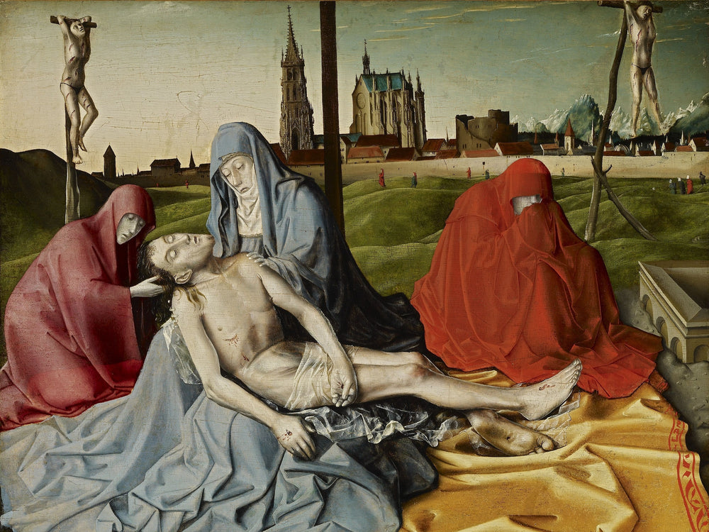 Pietà - Konrad Witz image 1 copie peinte à la main à l’huile