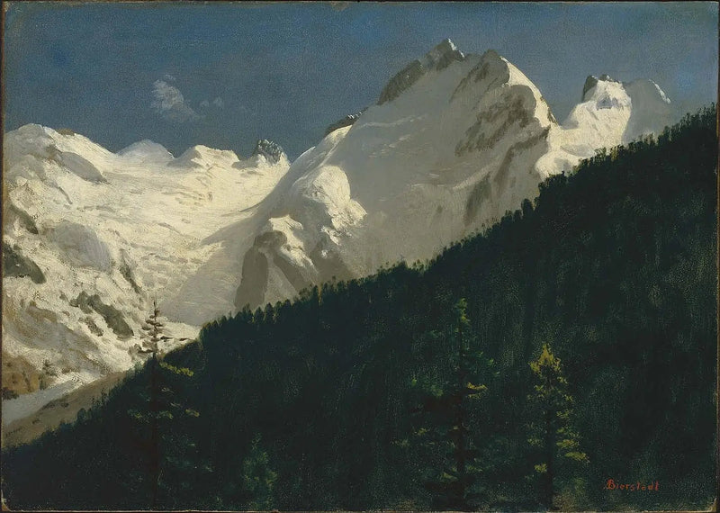 피츠 베르니나, 스위스 - 알버트 비어슈타트

Source:
Piz Bernina, Suisse - Albert Bierstadt