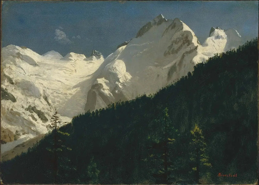 피츠 베르니나, 스위스 - 알버트 비어슈타트

Source:
Piz Bernina, Suisse - Albert Bierstadt