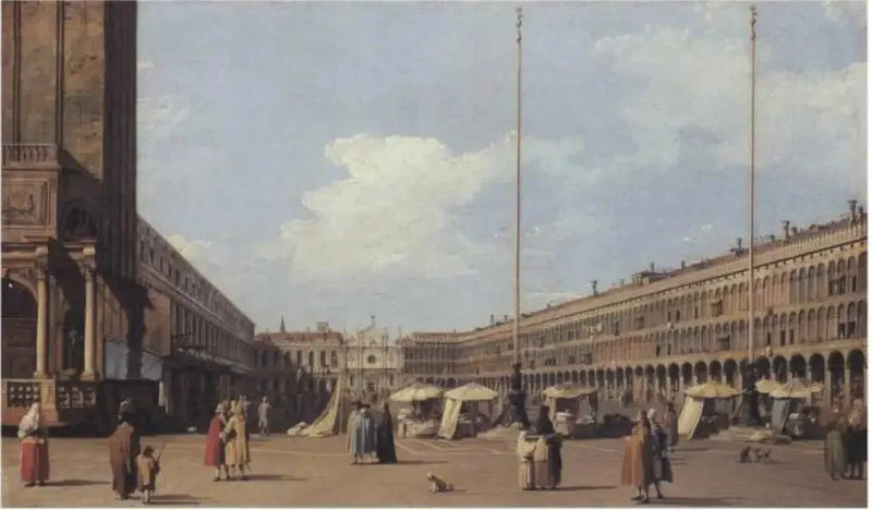 생 마르코 광장, 산 제미니아노 교회 맞은편 - 카날레토

Source:
Place Saint-Marc, face à l'église de San Geminiano - Canaletto