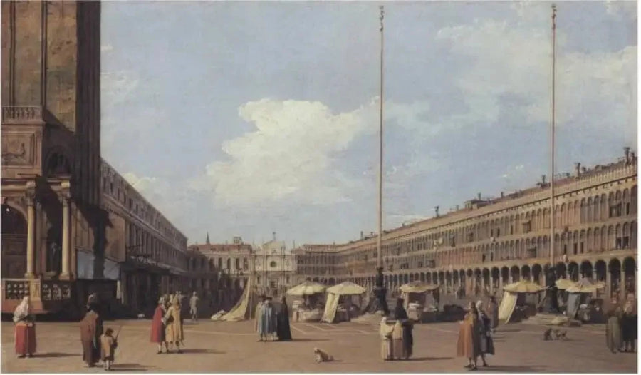 생 마르코 광장, 산 제미니아노 교회 맞은편 - 카날레토

Source:
Place Saint-Marc, face à l'église de San Geminiano - Canaletto