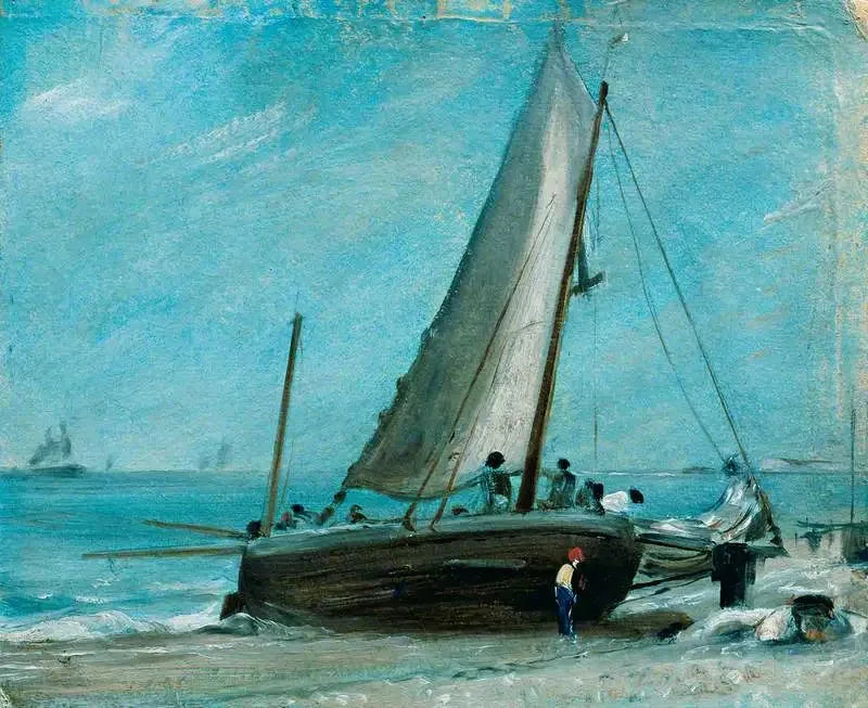 브라이튼 해변, 어선과 승무원과 함께 - 존 콘스터블

Source:
Plage de Brighton, avec bateau de pêche et équipage - John Constable