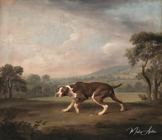 Pointeur espagnol - George Stubbs - Reproductions de tableaux et peintures haut de gamme