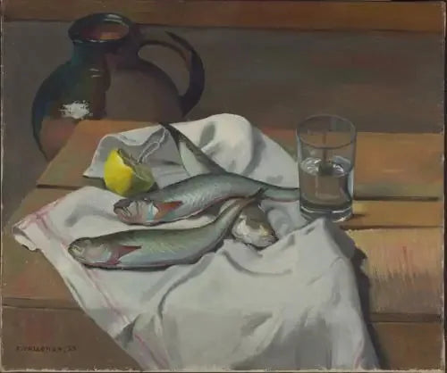 물고기와 레몬 - 펠릭스 발로통

Source:
Poissons et citron - Félix Vallotton