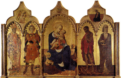 Polyptyque de San Domenico de Cortone - Stefano di Giovanni (Sassetta) - Alpha Reproduction