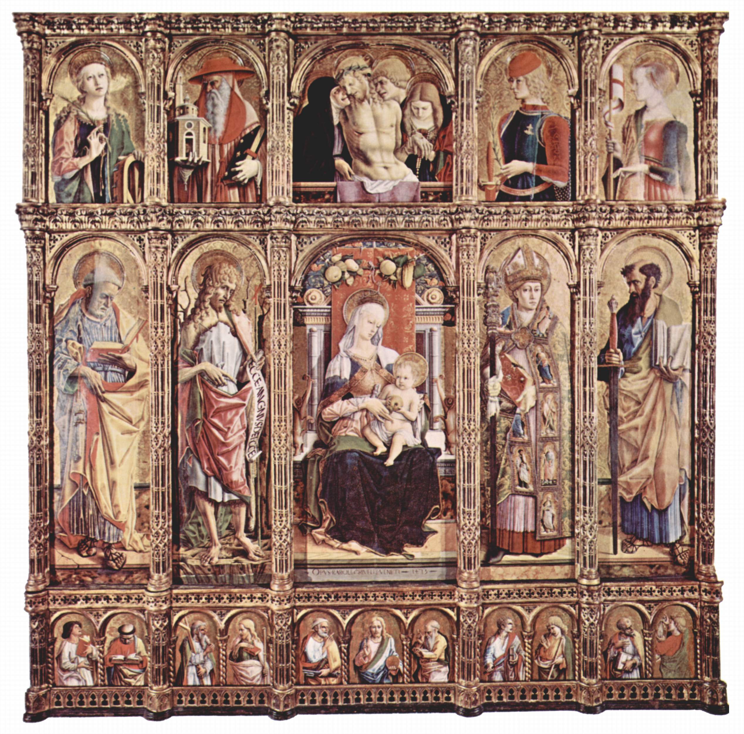 Polyptyque de Sant’Emidio - Carlo Crivelli - Alpha Reproduction