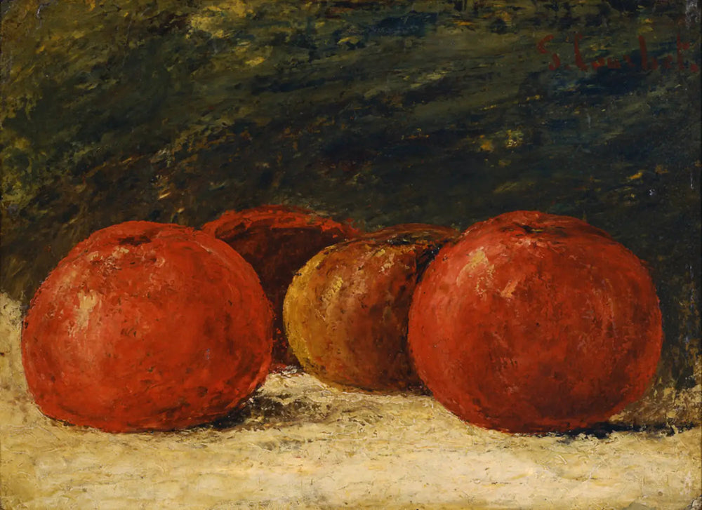 Pommes - Gustave Courbet image 1 reproduction réalisée par Alpha Reproduction