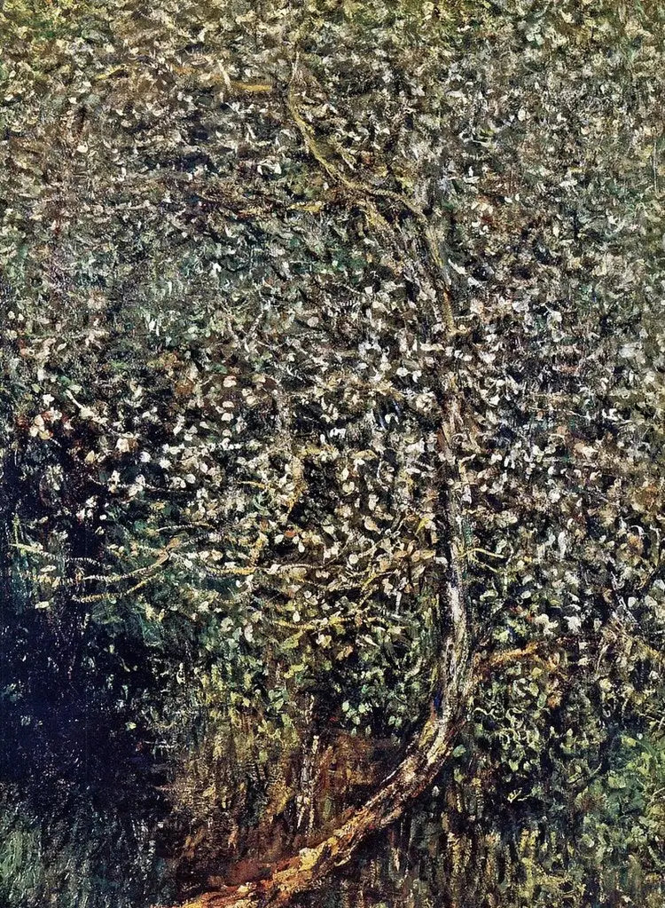 물가에 핀 사과나무 - Claude Monet