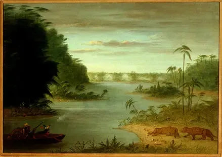 팔미에르 다리와 호랑이 사격 - 조지 캐틀린

Source:
Pont de Palmiers et Tir au Tigre - George Catlin