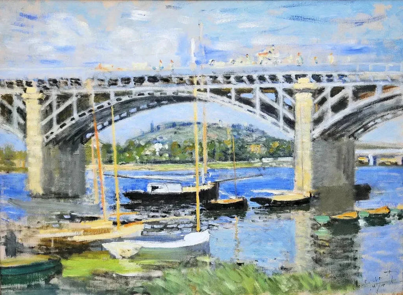 Argenteuil W313의 센 강 다리 - Claude Monet