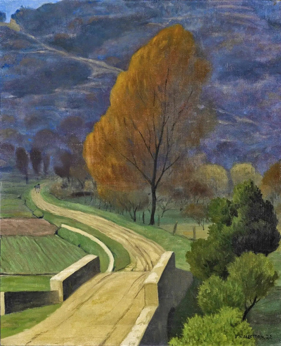 벨 강의 다리 - 펠릭스 발로통

Source:
Pont sur le Béal - Félix Vallotton