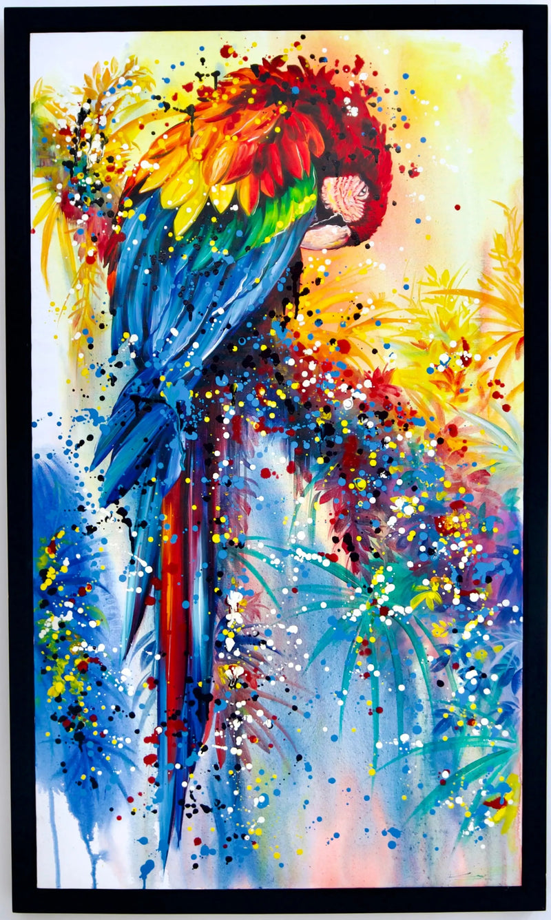 팝아트 앵무새  | 80 X 140cm