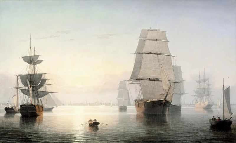 보스턴 항구, 석양 - 피츠 헨리 레인

Source:
Port de Boston, coucher de soleil - Fitz Henry Lane