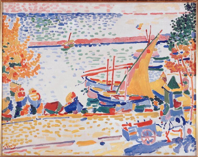 Paysage à Collioure - André Derain