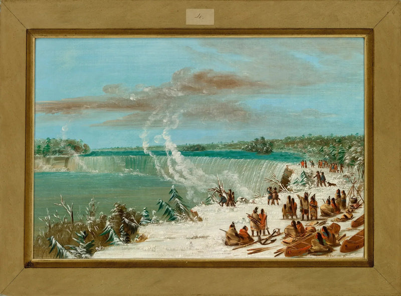 나이아가라 폭포 주변 항구, 테이블 록 - 조지 캐틀린

Source:
Portage autour des chutes du Niagara à Table Rock - George Catlin