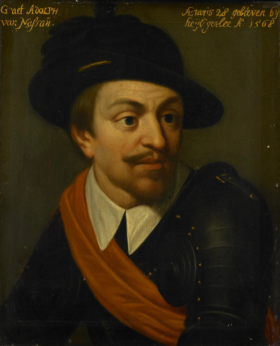 Portrait d'Adolf (1540-68), comte de Nassau - Wybrand de Geest