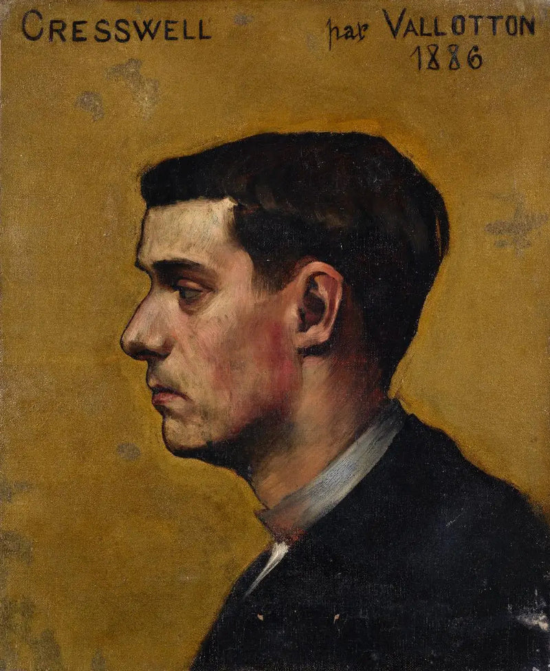 알버트 크레스웰 초상화 - 펠릭스 발로통

Source:
Portrait d'Albert Cresswell - Félix Vallotton
