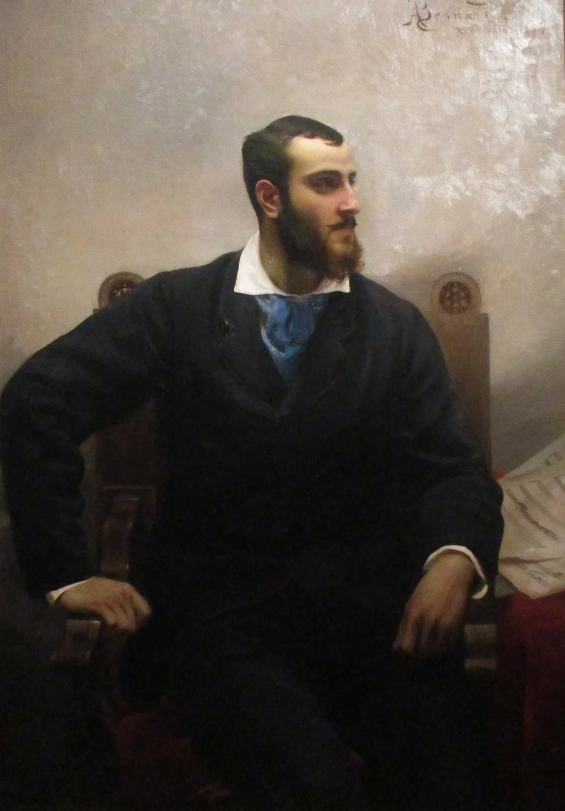 Portrait d'André Wormser (1851-1926), pianiste et compositeur - Albert Besnard