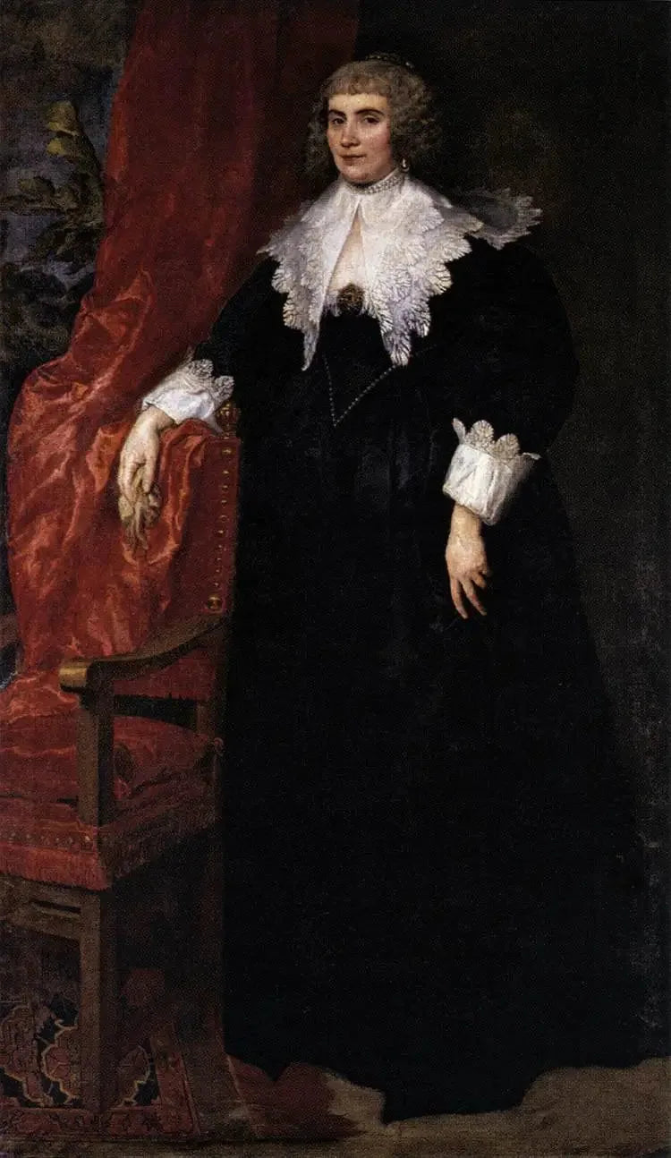 안나 반 크라이스베크 초상화 - 앙투안 반 다이크

Source:
Portrait d'Anna van Craesbecke - Antoine van Dyck