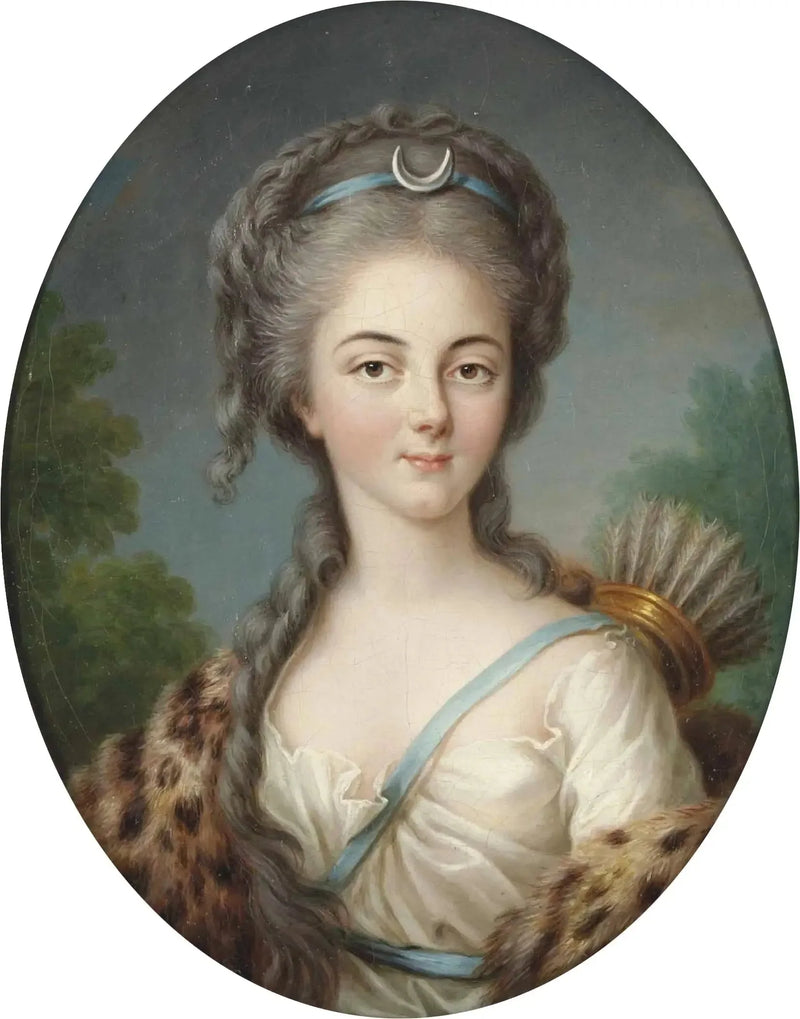 앤 샬롯 드 로렌, 브리옹느 아가씨의 다이애나 초상화 - 엘리자베스 비제 르 브뤼느

Source:
Portrait d'Anne Charlotte de Lorraine, Mademoiselle de Brionne, en Diane - Élisabeth Vigée Le Brun