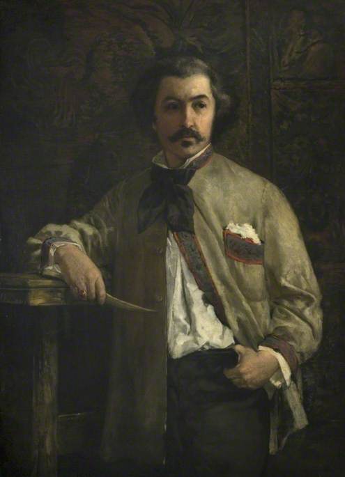 Portrait d'Antoine Etex (1808-88) - Thomas Couture