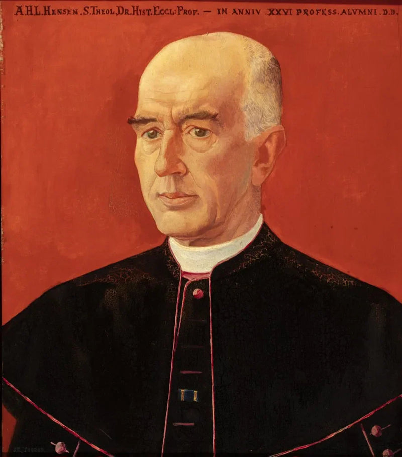 안토니우스 휴버투스 레오나르두스 헨센 초상화 (1854-1932) - 얀 투로프