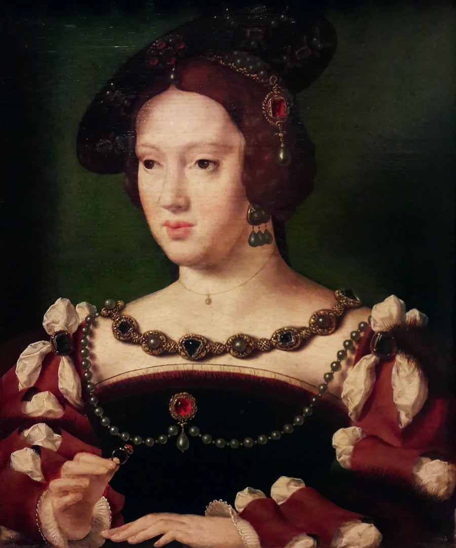엘리오노르 오스트리아 초상화 (1498-1558) - Joos van Cleve