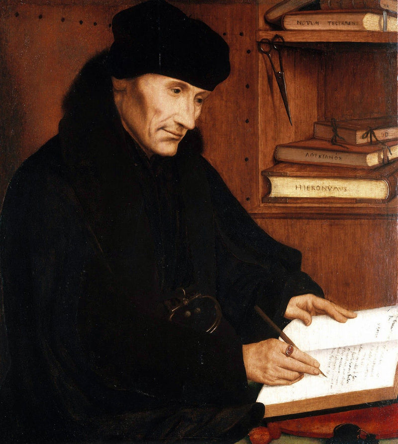 로테르담의 에라스무스 초상화 (1466–1536) - 퀜틴 메티스