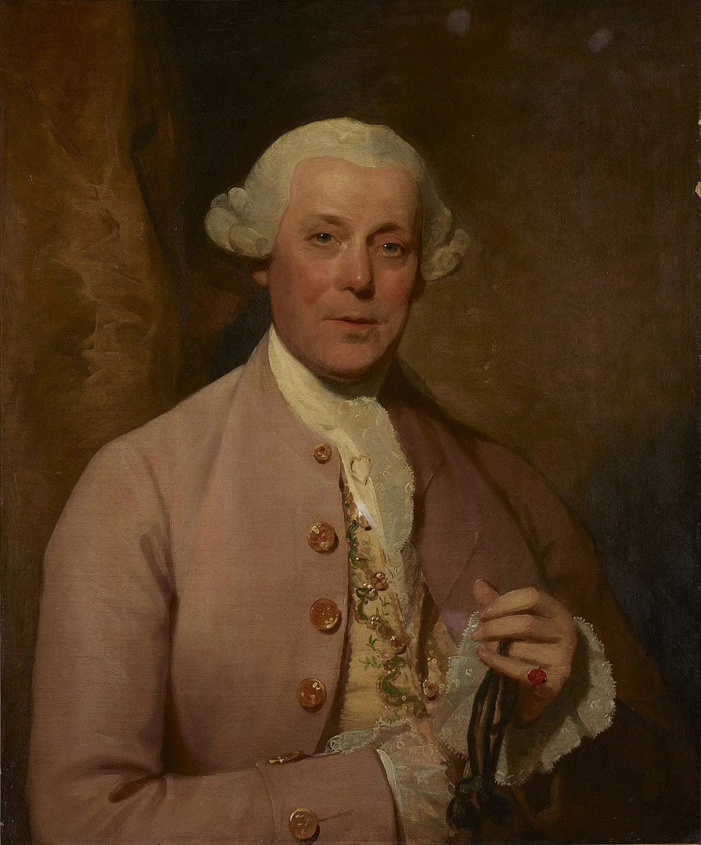 Portrait d'Henri Lambert (1738-1813) - Gilbert Stuart image 1 reproduction d’œuvre d’art à l’huile