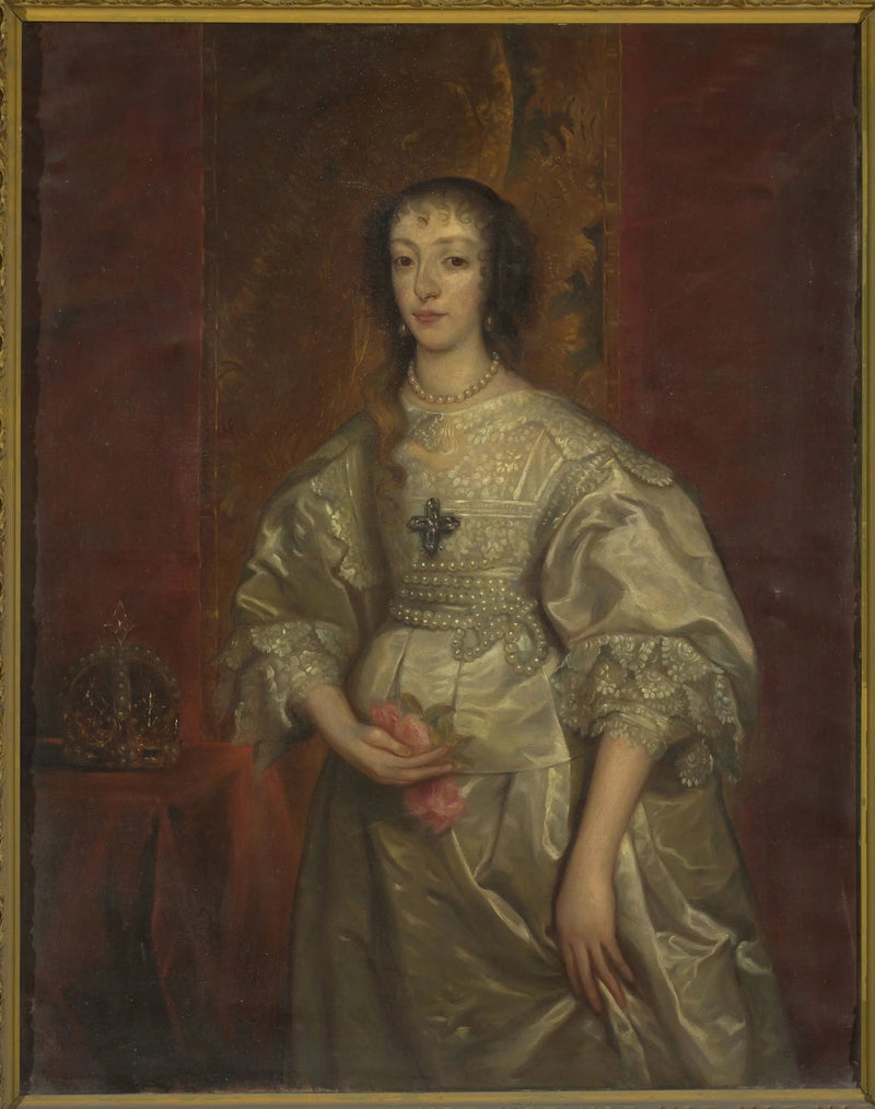 헨리에트 마리 초상화 (1609-1699), 잉글랜드 여왕 - 앙투안 반 다이크

Source:
Portrait d'Henriette Marie (1609-1699), reine d'Angleterre - Antoine van Dyck