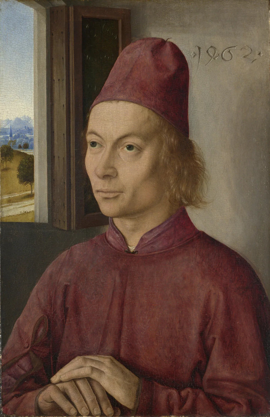 남성 초상화 (Jan van Winckele ?) - Dirk Bouts