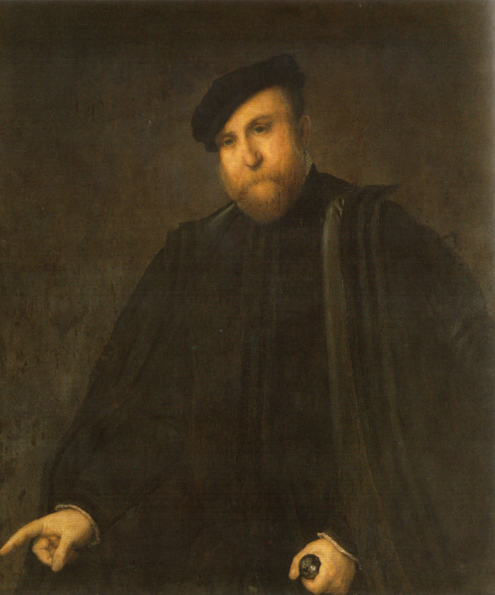 Portrait d'homme - Lorenzo Lotto image 1 copie peinte à la main à l’huile