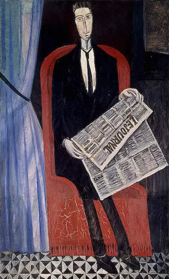 신문을 들고 있는 남성의 초상화 (Chevalier X) - 앙드레 드랭

Source:
Portrait d'un homme au journal (Chevalier X) - André Derain