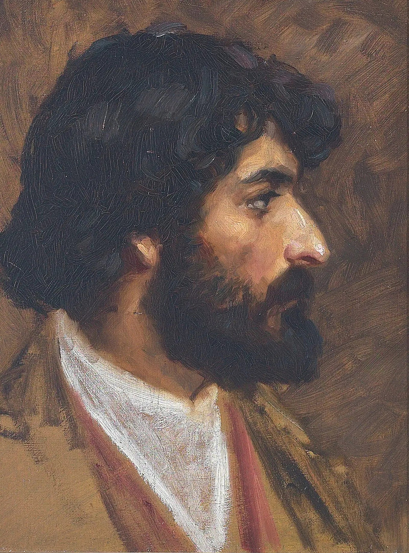 이집트 남성의 초상화 - H. A. Brendekilde

Source:
Portrait d'un homme égyptien. - H. A. Brendekilde