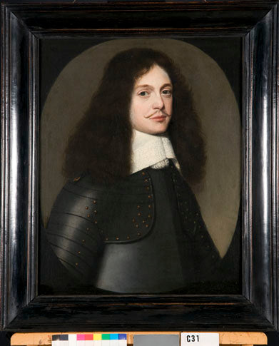갑옷을 입은 남성의 초상화 - Gerrit van Honthorst
